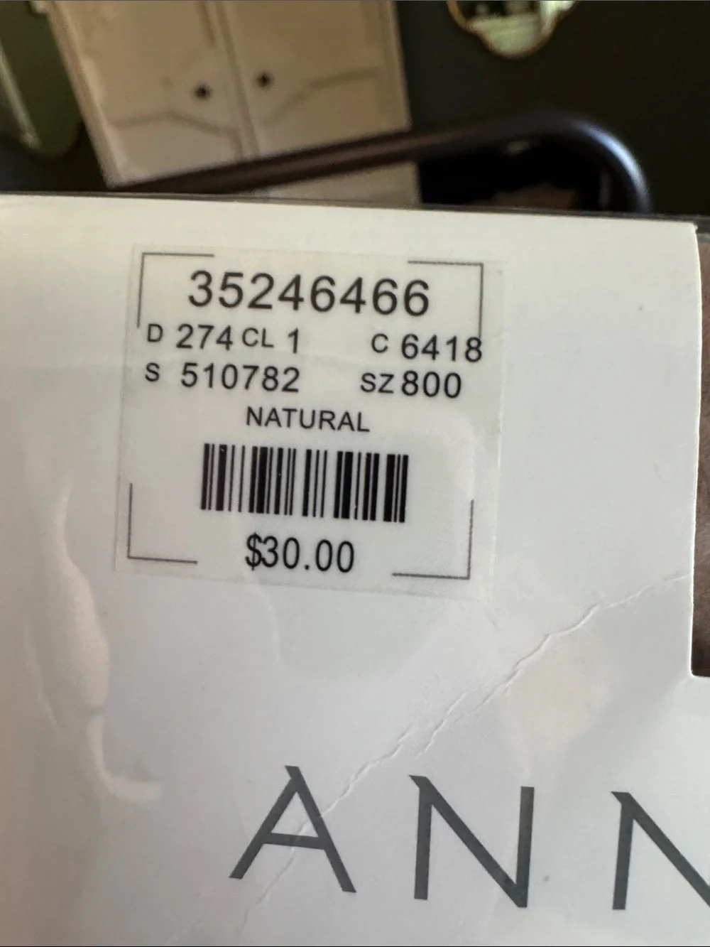 Ann Taylor Sheer High-Waist Control Top Tights in Natural